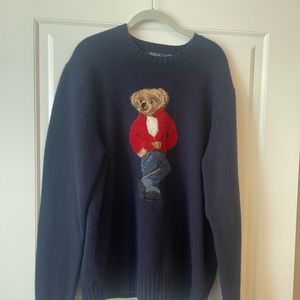 Ralph Lauren polo bear sweater, mens